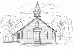 a one room school house to celebrate a schools 125th anniversary