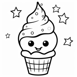 ice cream cawai