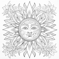 sun patterns