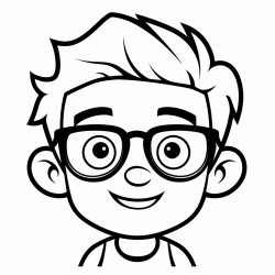 hombre calvo con lentes filosofo