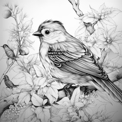 birds in nature