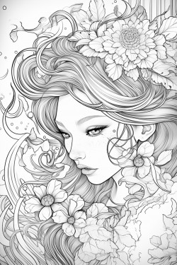 to create a coloring book