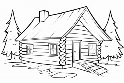 doucet log house