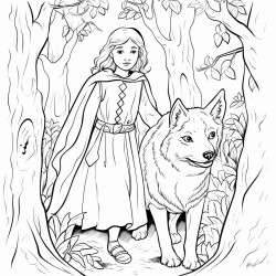 create a pencil sketch of la madremonte the guardian of the forest