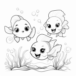 cute sea creatures in atlantis