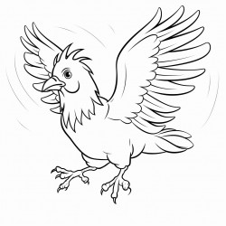 flying chicken