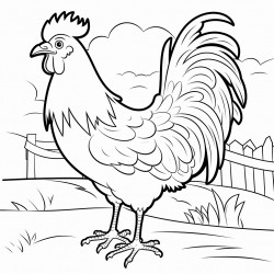 a chicken