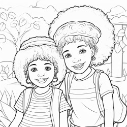 african american coloring pages