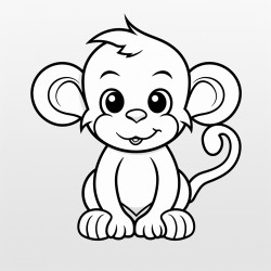 cute monkey