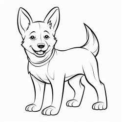 kelpie puppy
