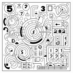 mathematics colour by number