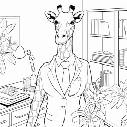 human resources manager giraffe