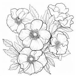 watercolor flowers