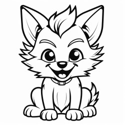 lobo bueno animado