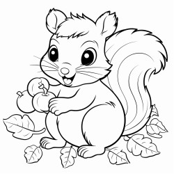 a squirrel that cares about wellness and wellbeing