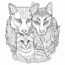 cat and a dog