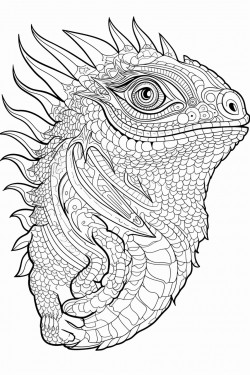 bearded dragon mandala