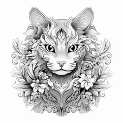 cat mandala