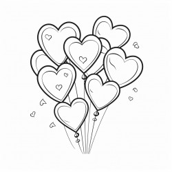 heartshaped balloons