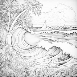 a beach inspired by hawaii