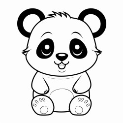a cute panda
