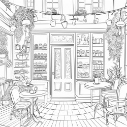 cute cafe