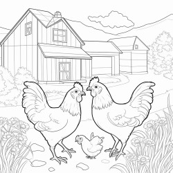farmhouse chickens