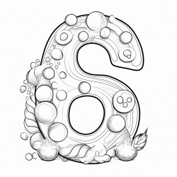 the first alphabet in the form of candy