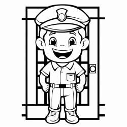 prisoner police machin