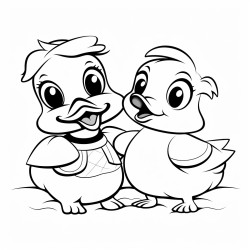 frog and duck best friends