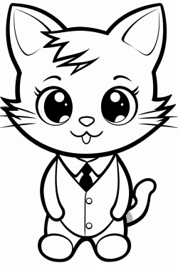 un chat mignon