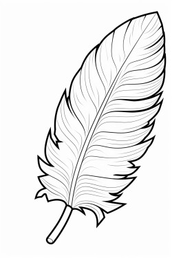 puerto rico flag in a feather