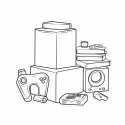 color the carton box and other devices
