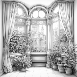interior 1980 window