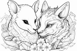 panda and dragon as best friends