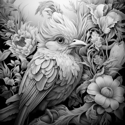 el fondo la silueta negro