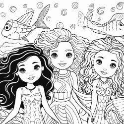mermaids of every race