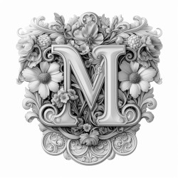 the letters m j h and s