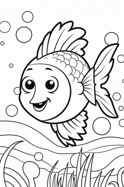 fun fish under water