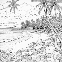 a beach inspired by hawaii