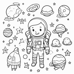Space exploration and underwater adventure