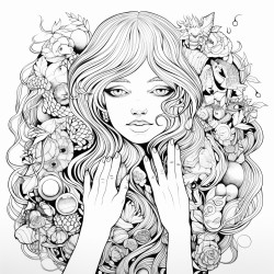 arms of faceless girls