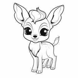 cute baby deer