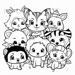 cartoon inspired animals
