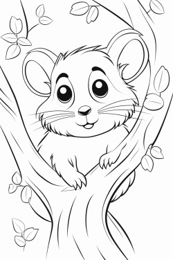 hamster in a tree