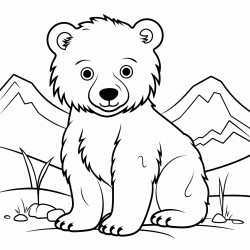 a cute icelandic bear