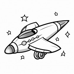 a spaceship seen flying in the sky