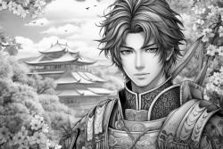 male anime character