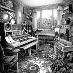 record label music studio