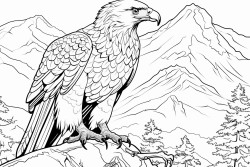 aigle  tte blanche